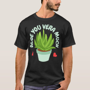 Aloe Vera Succulent Plant 2 T-Shirt