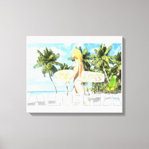 Aloha 01 canvas print