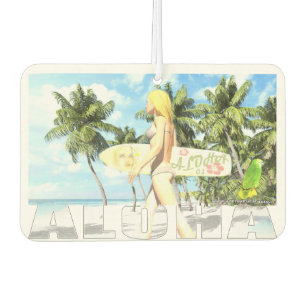 Aloha 01   car air freshener