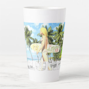 Aloha 01  latte mug