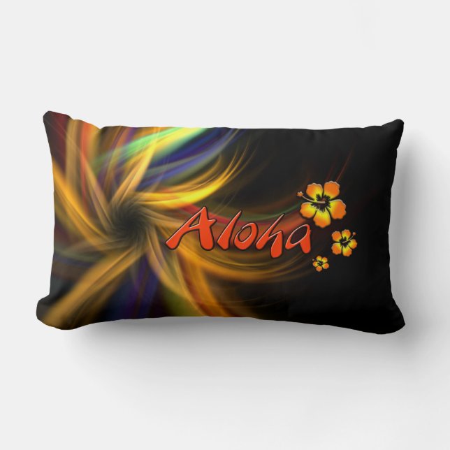 Aloha 2 Sided Pillow (Front)