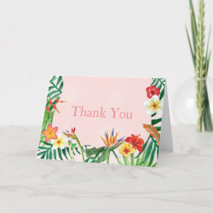 Aloha Baby Thank You Card