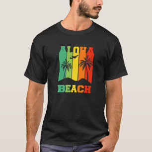 Aloha Beach Hawaii Palm Beach T-Shirt
