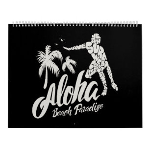 aloha beach paradise calendar