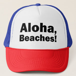Aloha, Beaches funny hat