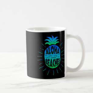 Aloha Beaches Hawaii Beach Summer Vacation Men Wom Coffee Mug