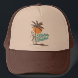 Aloha Beaches Hula Girl Hawaii Hawaiian Retro   Trucker Hat<br><div class="desc">Take a trip to the sunny shores of Hawaii with this Retro Aloha Beaches design! This t-shirt design is perfect for adding a touch of fun to your summer wardrobe. This Hawaiian-inspired t-shirt design is sure to brighten your day, whether you're hitting the beach or just dreaming of a tropical...</div>