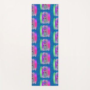 Aloha Beaches Summer Surfing Pineapple Yoga Mat