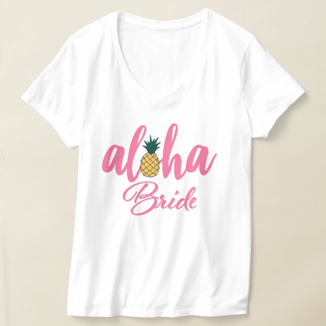 Aloha Bride T-Shirt (Laydown)
