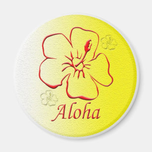Aloha Button copy Magnet