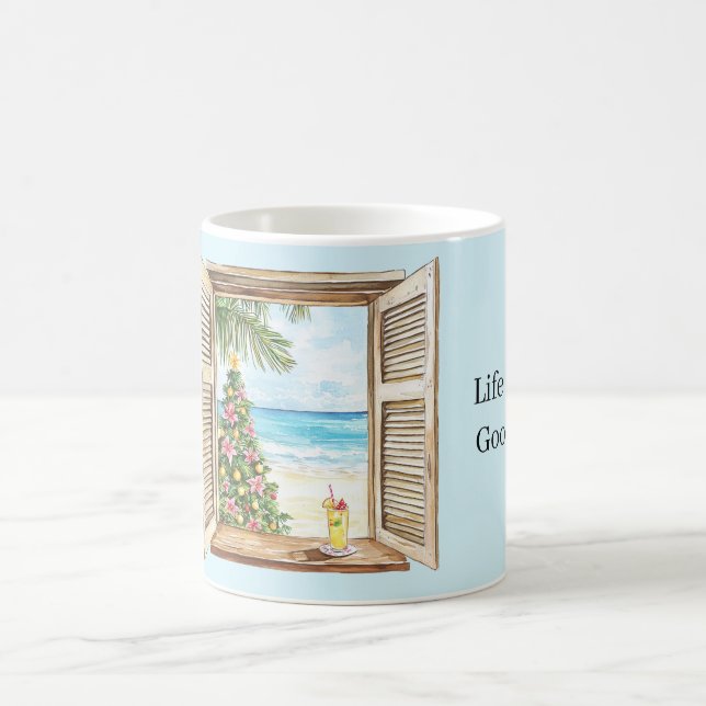 Aloha Christmas Tree Coffee Mug (Center)