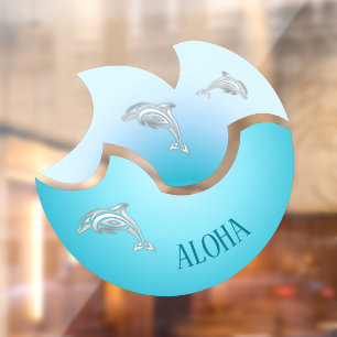 Aloha Coastal Blue Wave Dolphins