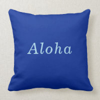 "Aloha" Cobalt & Blue comfy cosy