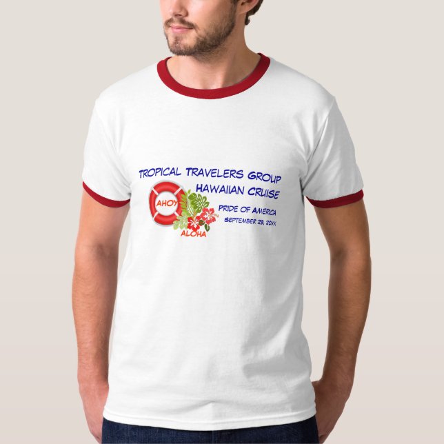 Aloha Custom Group Cruise Shirt (Front)