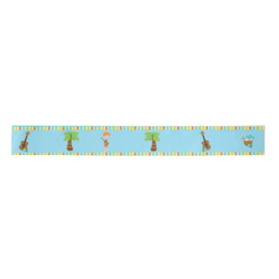 Aloha Cute Red Hair Boy Satin Ribbon