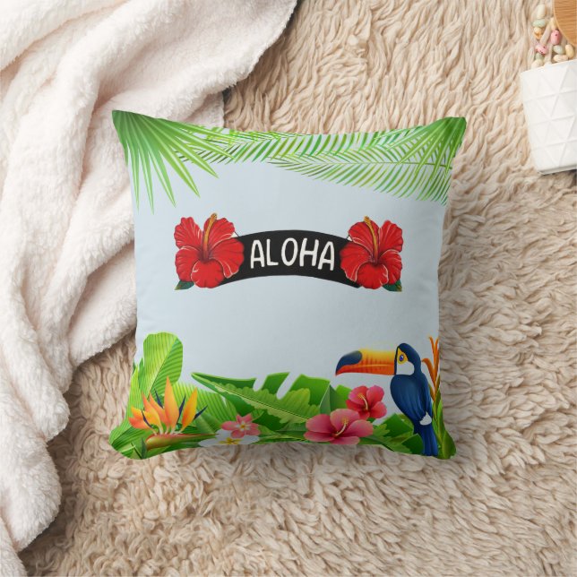 Aloha Decorative Pillow (Blanket)