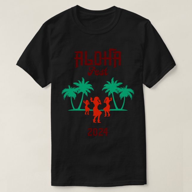 Aloha Fest 2024 TShirt 1 (Design Front)