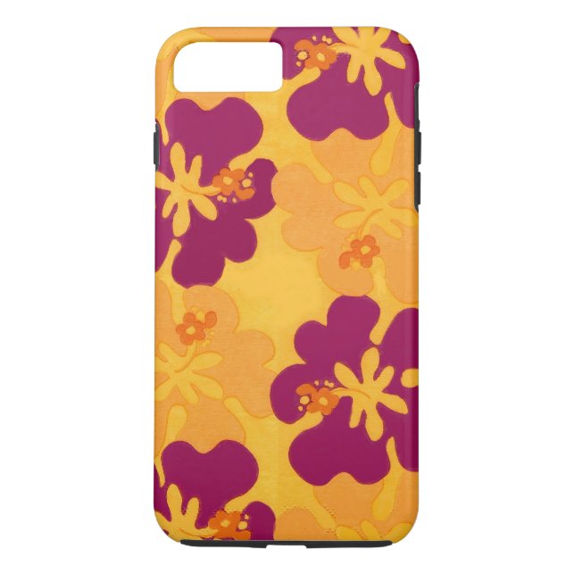 Aloha Flowers Case-Mate iPhone Case (Back)