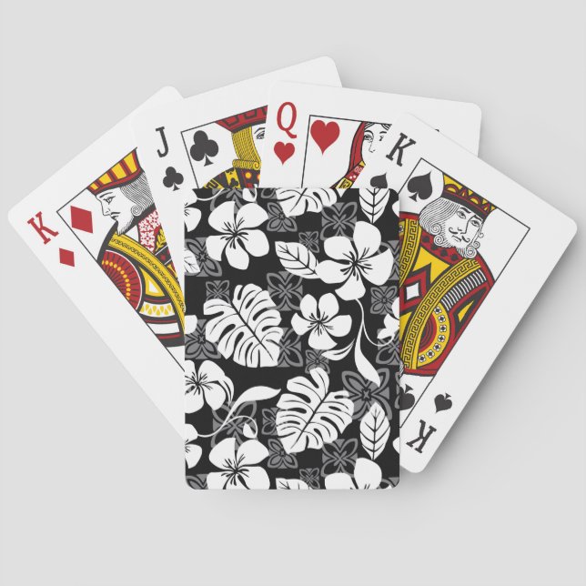 ALOHA FRIDAY (BLACK) PLAYING CARDS (Back)