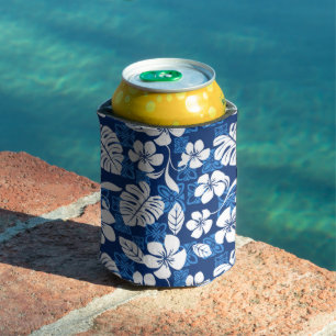 ALOHA FRIDAY (BLUE) CAN COOLER