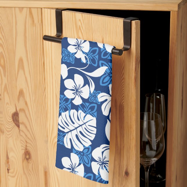 ALOHA FRIDAY (BLUE) TEA TOWEL (Thirds Fold)
