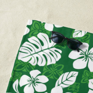 ALOHA FRIDAY (GREEN) BEACH TOWEL