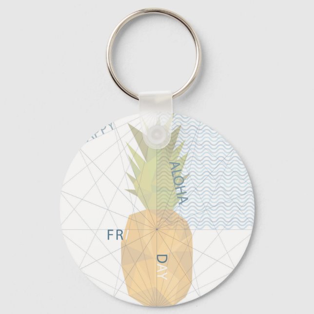 Aloha Friday Key Ring (Front)