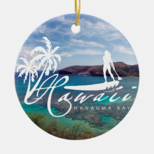Aloha from Hawaii Ceramic Tree Decoration