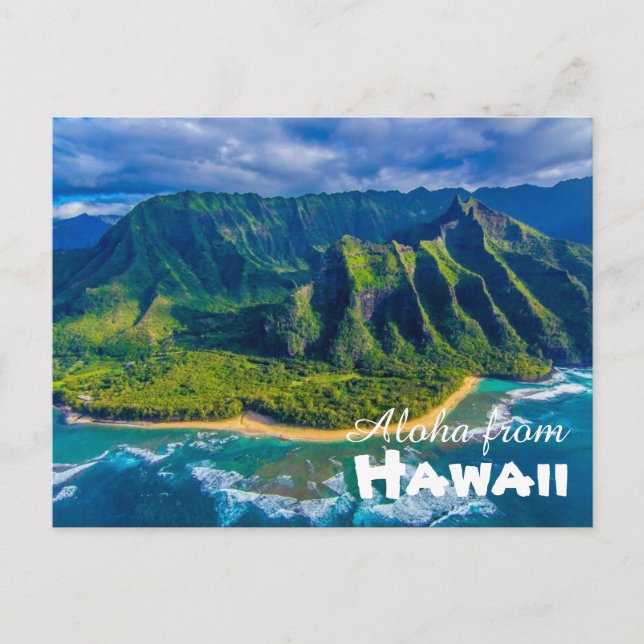 Aloha from Hawaii Postcard (Front)