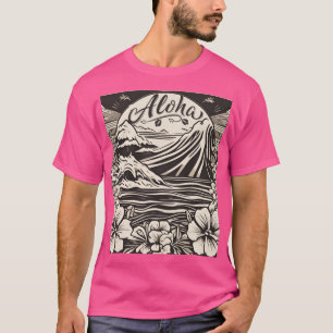 Aloha from Hawaii Retro poster T-Shirt