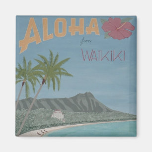 ALOHA from WAIKIKI magnet