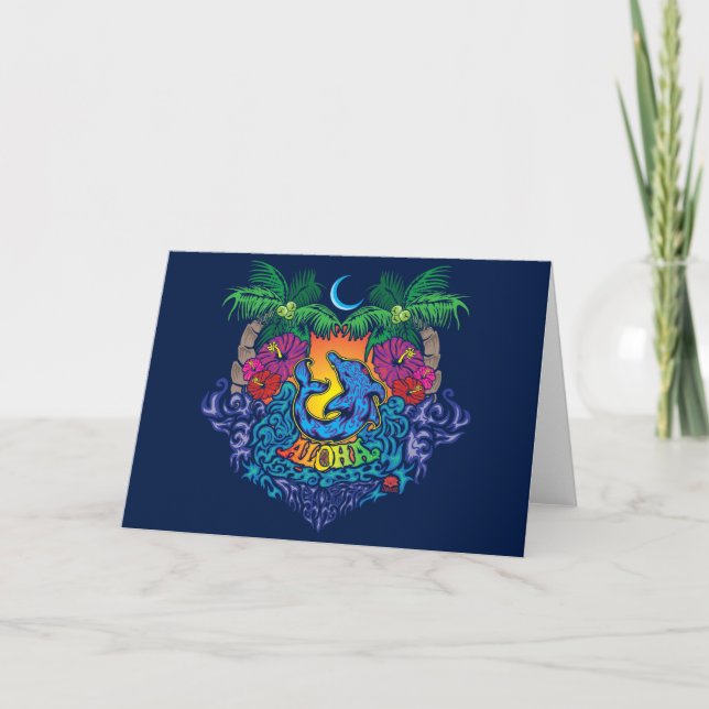Aloha Greeting Card (Front)