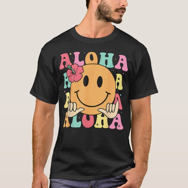 Aloha Happy Face T-Shirt (Front)