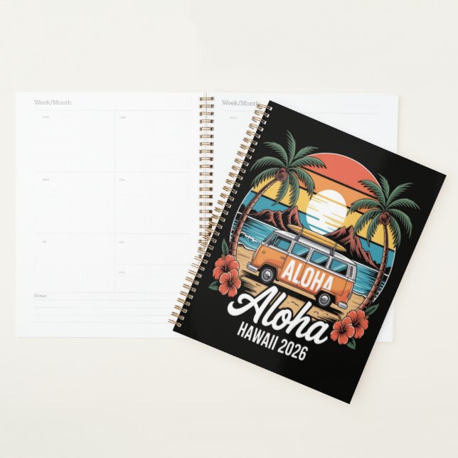 Aloha Hawaii 2026 Planner (Display)