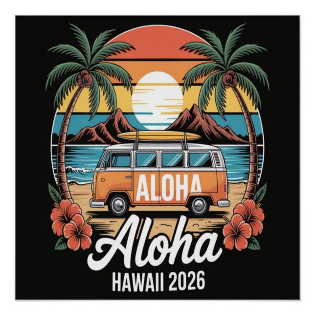 Aloha Hawaii 2026 Poster (Front)