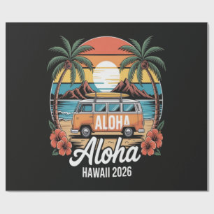 Aloha Hawaii 2026 Wrapping Paper