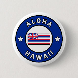 Aloha Hawaii 6 Cm Round Badge