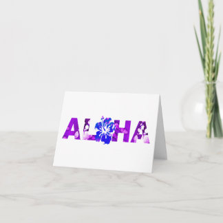 Aloha Hawaii Batik Hibiscus Native Roots Heritage Thank You Card