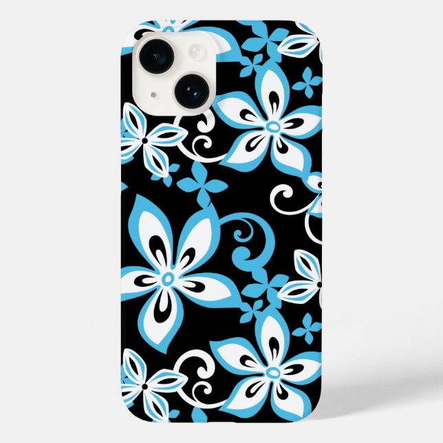 ALOHA HAWAII (BLACK/BLUE) Case-Mate iPhone CASE (Back)
