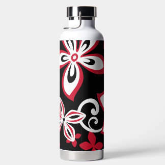 ALOHA HAWAII (BLACK/RED) WATER BOTTLE