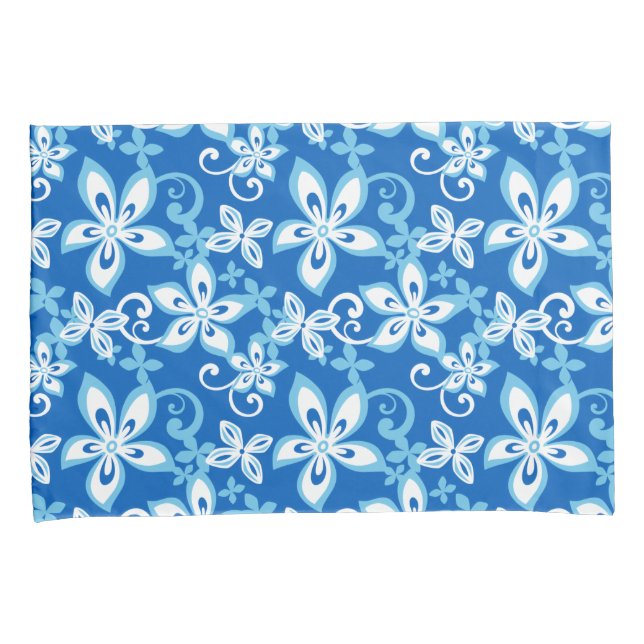 ALOHA HAWAII (BLUE x 2) Pillowcase (Front-Right)