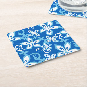 ALOHA HAWAII (BLUES) Paper Coaster