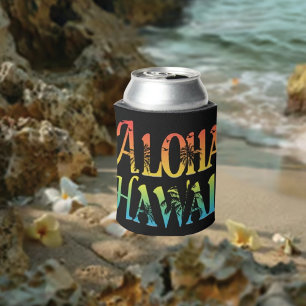 Aloha Hawaii Can Cooler