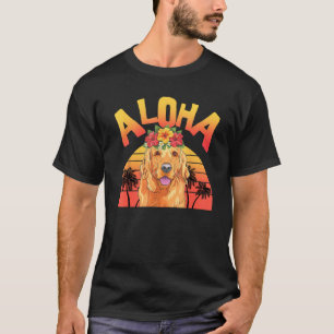 Aloha Hawaii Golden For Women Men Summer T-Shirt