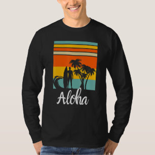Aloha Hawaii Hawaiian Island Shirt Palm Beach Surf