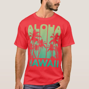Aloha Hawaii Hawaiian Island TVintage 1980s Throwb T-Shirt