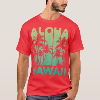 Aloha Hawaii Hawaiian Island TVintage 1980s Throwb T-Shirt
