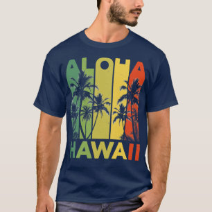 Aloha Hawaii Hawaiian Island Vintage 1980s Throwba T-Shirt