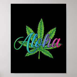 Aloha Hawaii Leaf From The Island - Aloha Spirit Poster