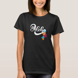 Aloha Hawaii Love & Peace Souvenir T-Shirt
